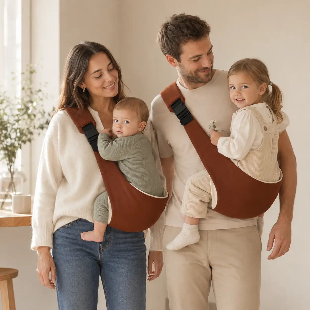 Porte-bébé Kidoro | Porter bébé en 5 secondes. Sans nœud, sans douleur, sans compromis.
